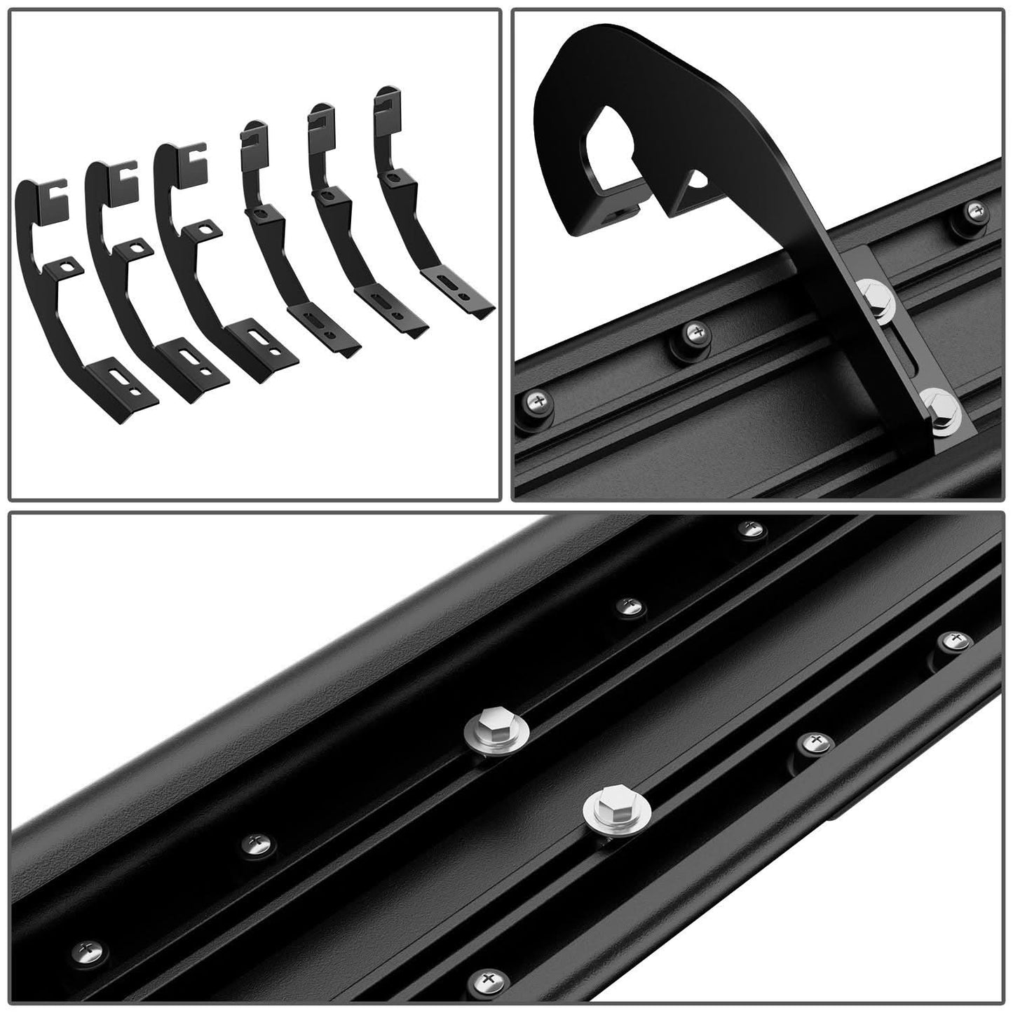 2019-2022 Chevrolet Silverado GMC Sierra Crew Cab Nerf Bar Step Bar