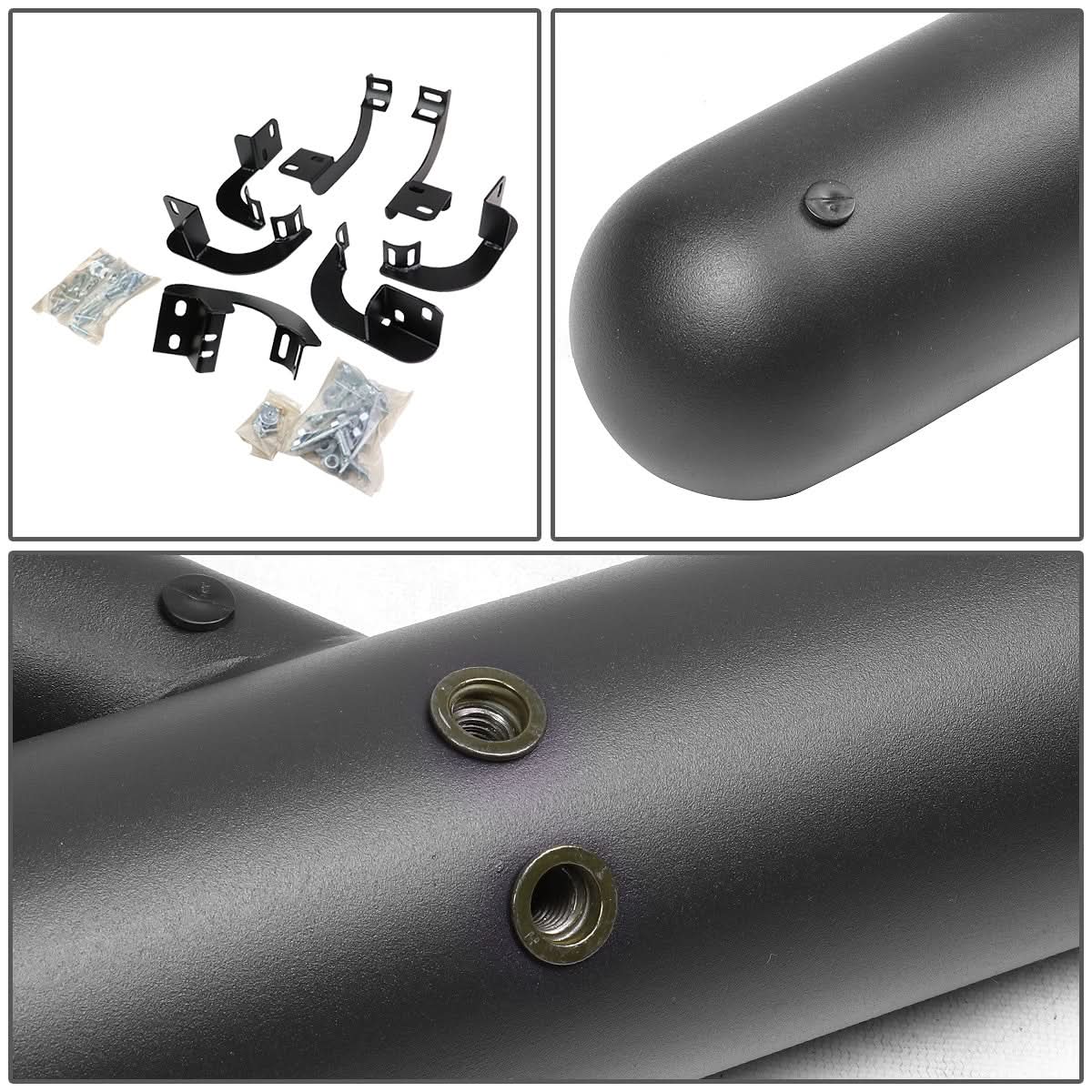 09-18 Dodge Ram 1500/2500/3500 Crew Cab 3 Inch Round Extended Step Bar