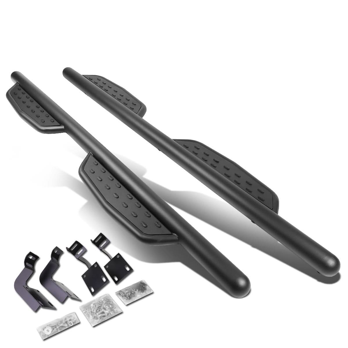 99-16 Ford F-250 F-350 Crew Cab 3" Round Extended Nerf Bars