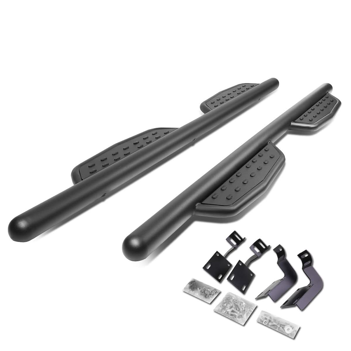 99-16 Ford F-250 F-350 Crew Cab 3" Round Extended Nerf Bars