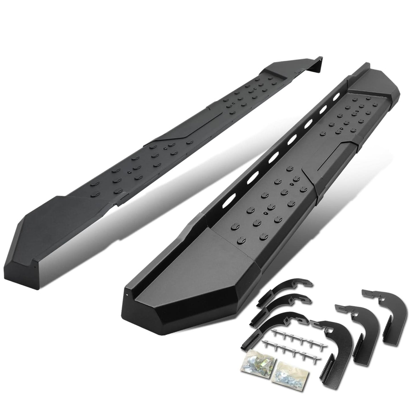 2015-2024 Chevrolet Colorado 5.5" Black Nerf Bars Extended Cab