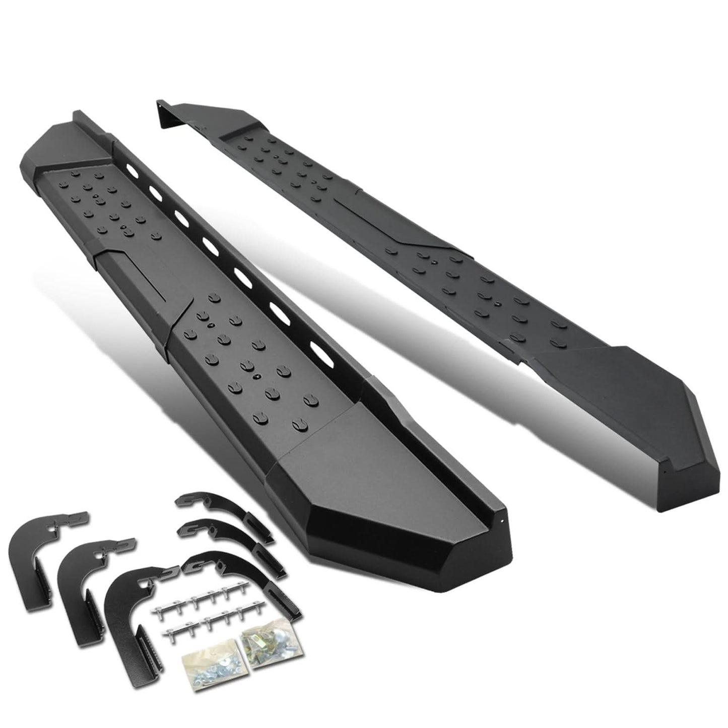 2015-2024 Chevrolet Colorado 5.5" Black Nerf Bars Extended Cab