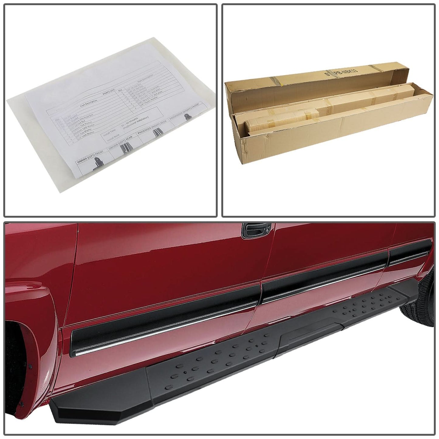 09-17 Dodge Ram 1500 Extended Cab 5.5" Straight Nerf Bar Step Bar