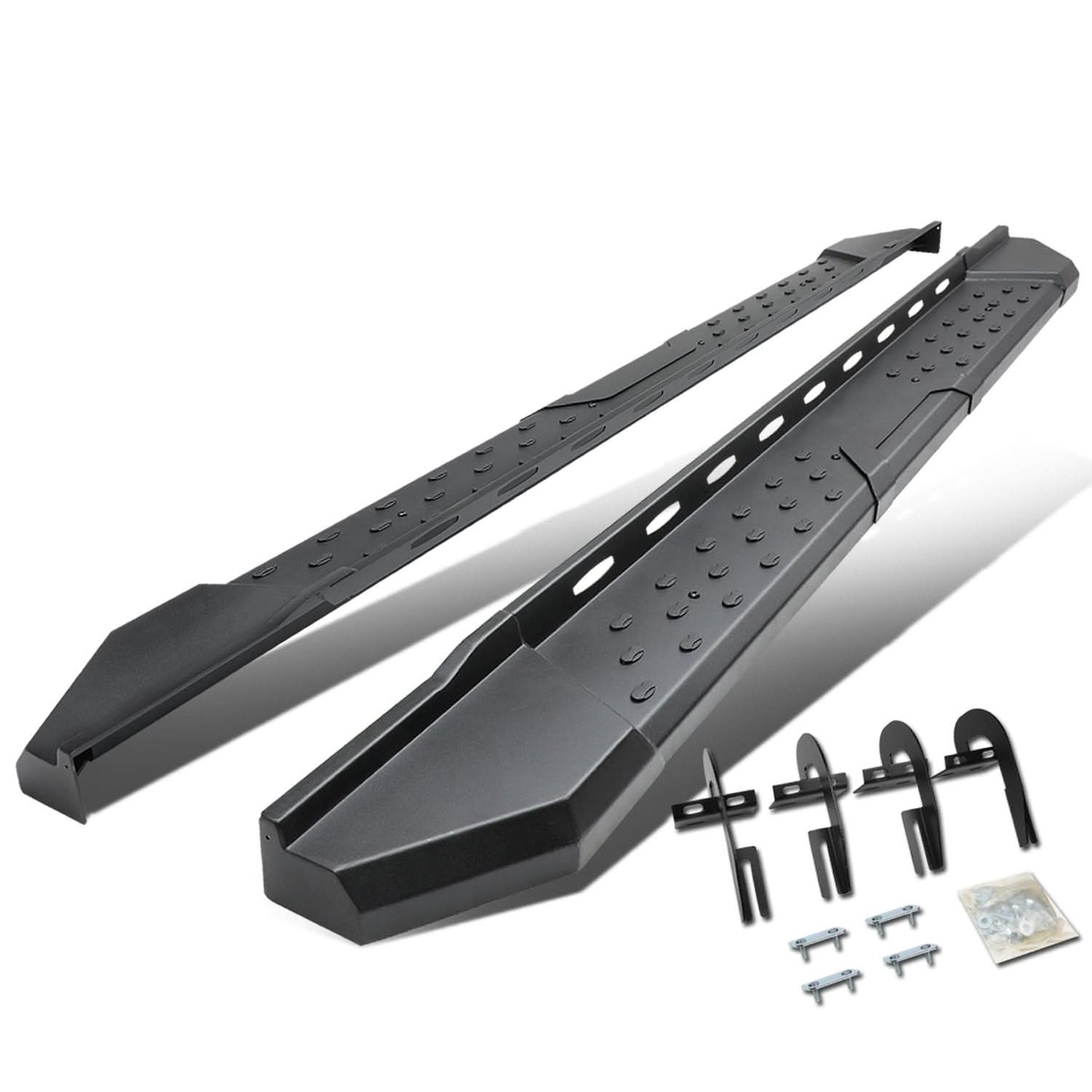 09-14 Ford F-150 Extended Cab 5.5" Straight Nerf Bars Black