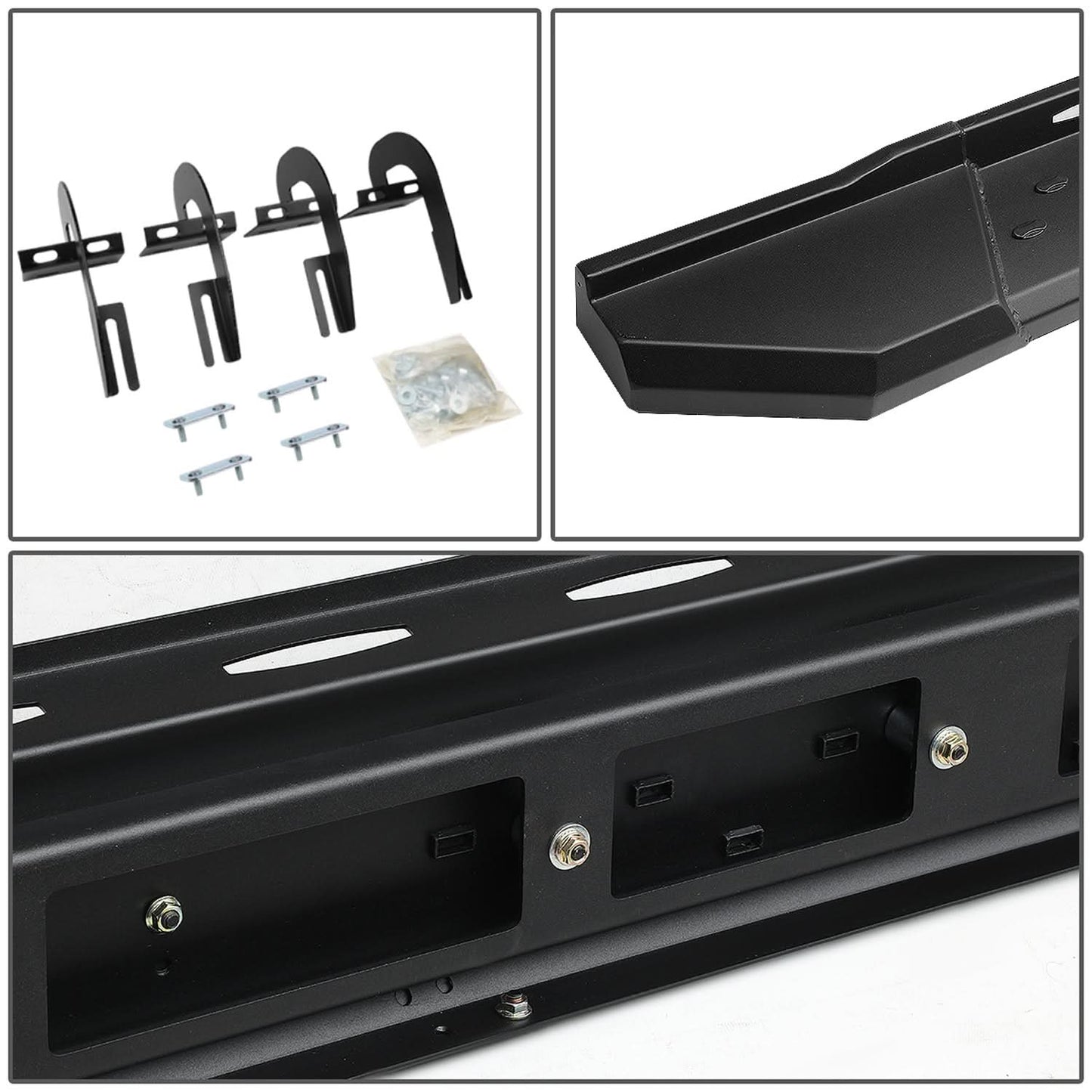 09-14 Ford F-150 Extended Cab 5.5" Straight Nerf Bars Black