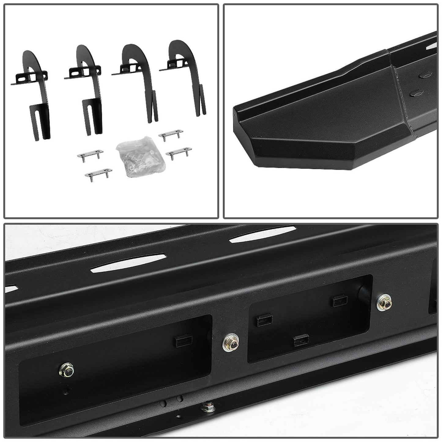 09-14 Ford F-150 Crew Cab 5.5" Straight Nerf Bars with Brackets
