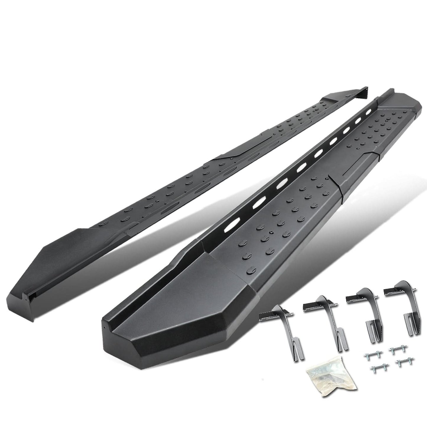 2015-2017 Ford F-150 Extended Cab 5.5" Straight Nerf Bars Black