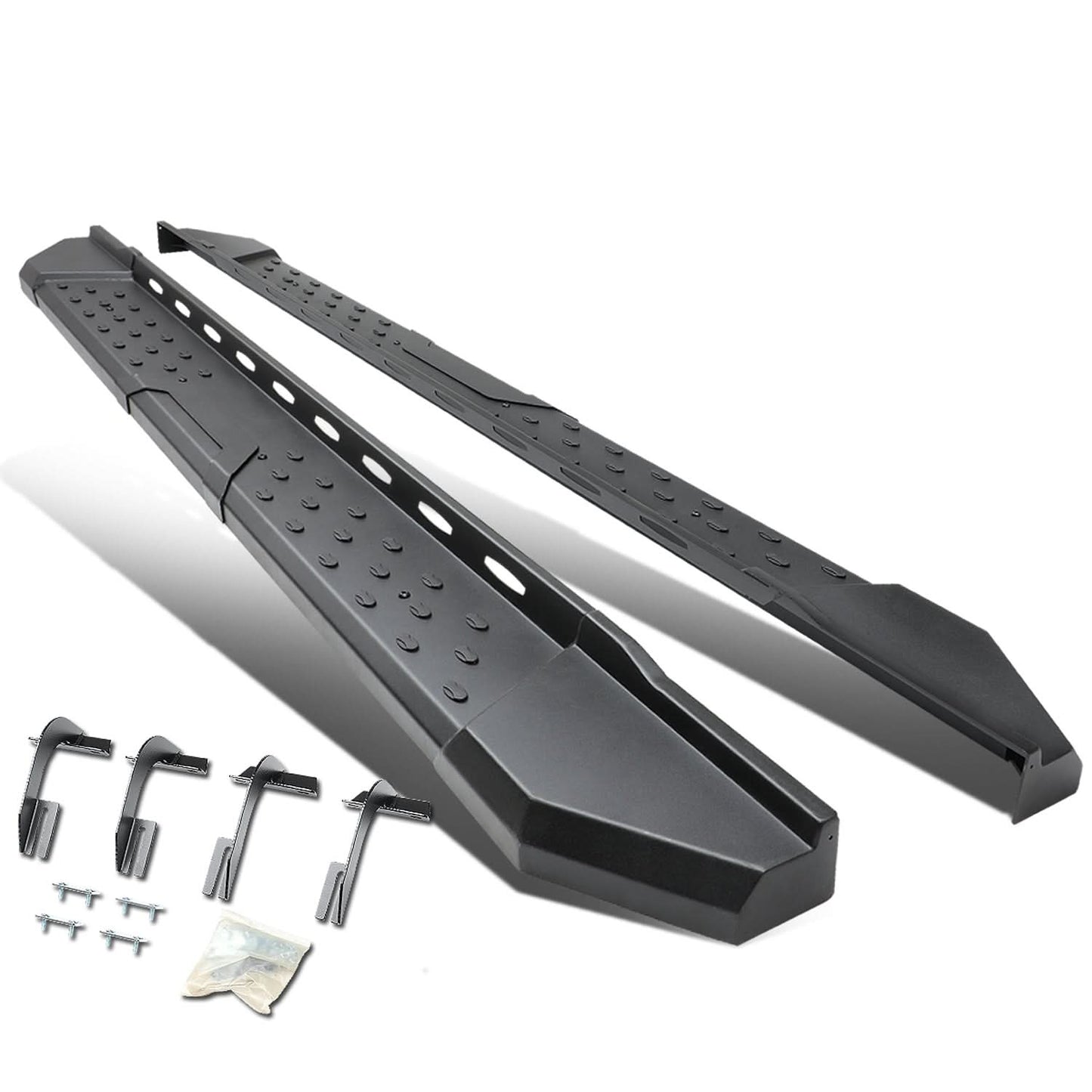 2015-2017 Ford F-150 Extended Cab 5.5" Straight Nerf Bars Black
