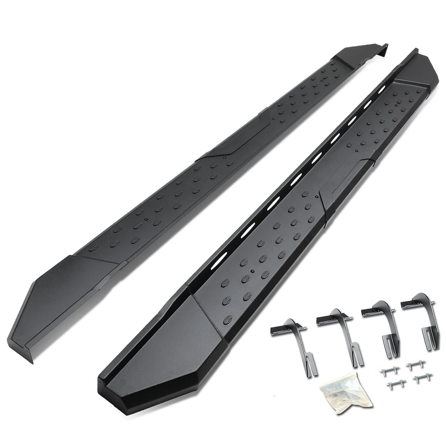 2015-2017 Ford F-150 Extended Cab 5.5" Straight Nerf Bars Black