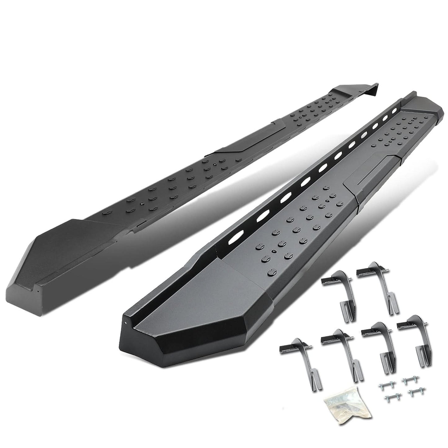 2015-2017 Ford F-150 Crew Cab 5.5" Straight Nerf Bars with Brackets