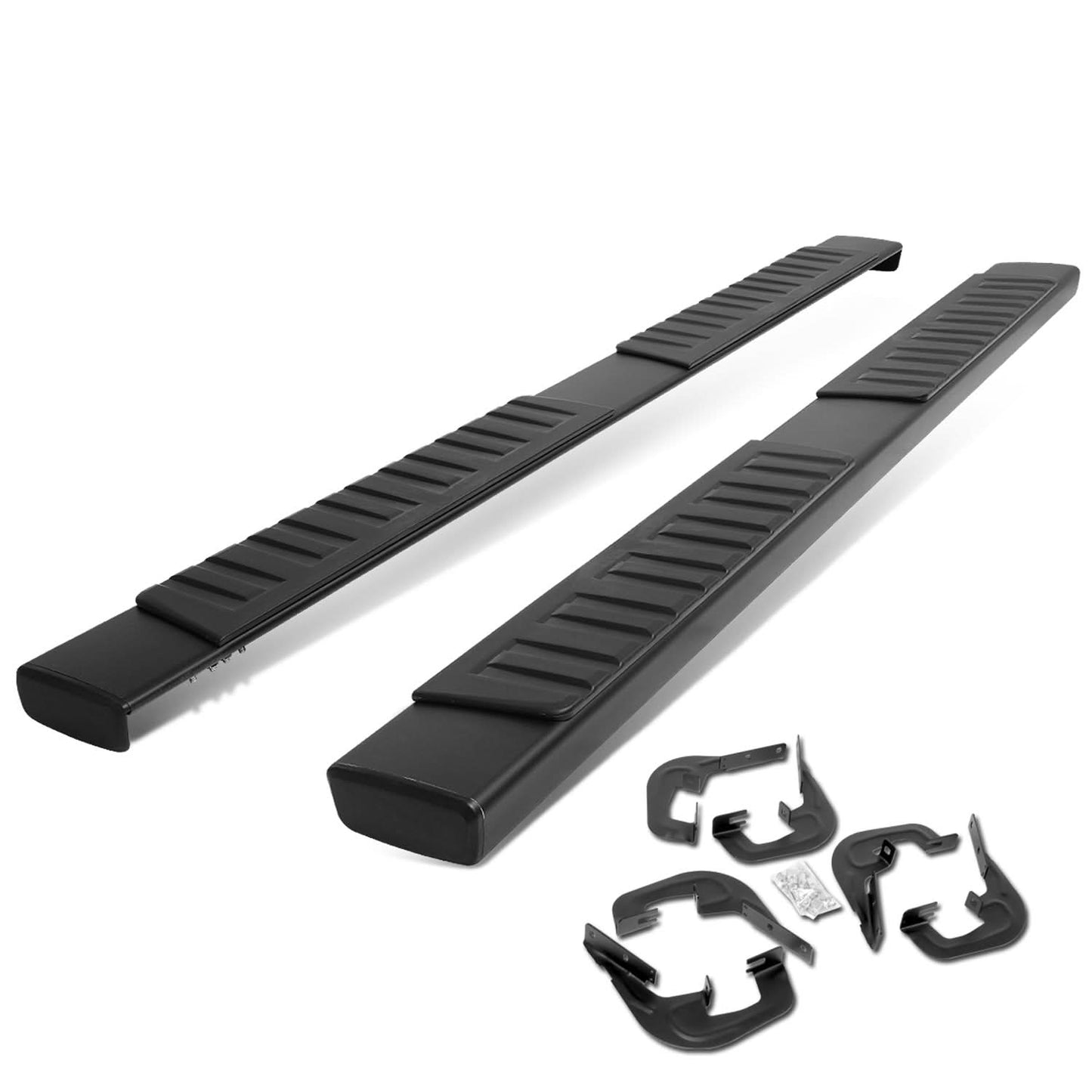 07-19 Chevrolet Silverado GMC Sierra 6" Straight Nerf Bars Aluminum