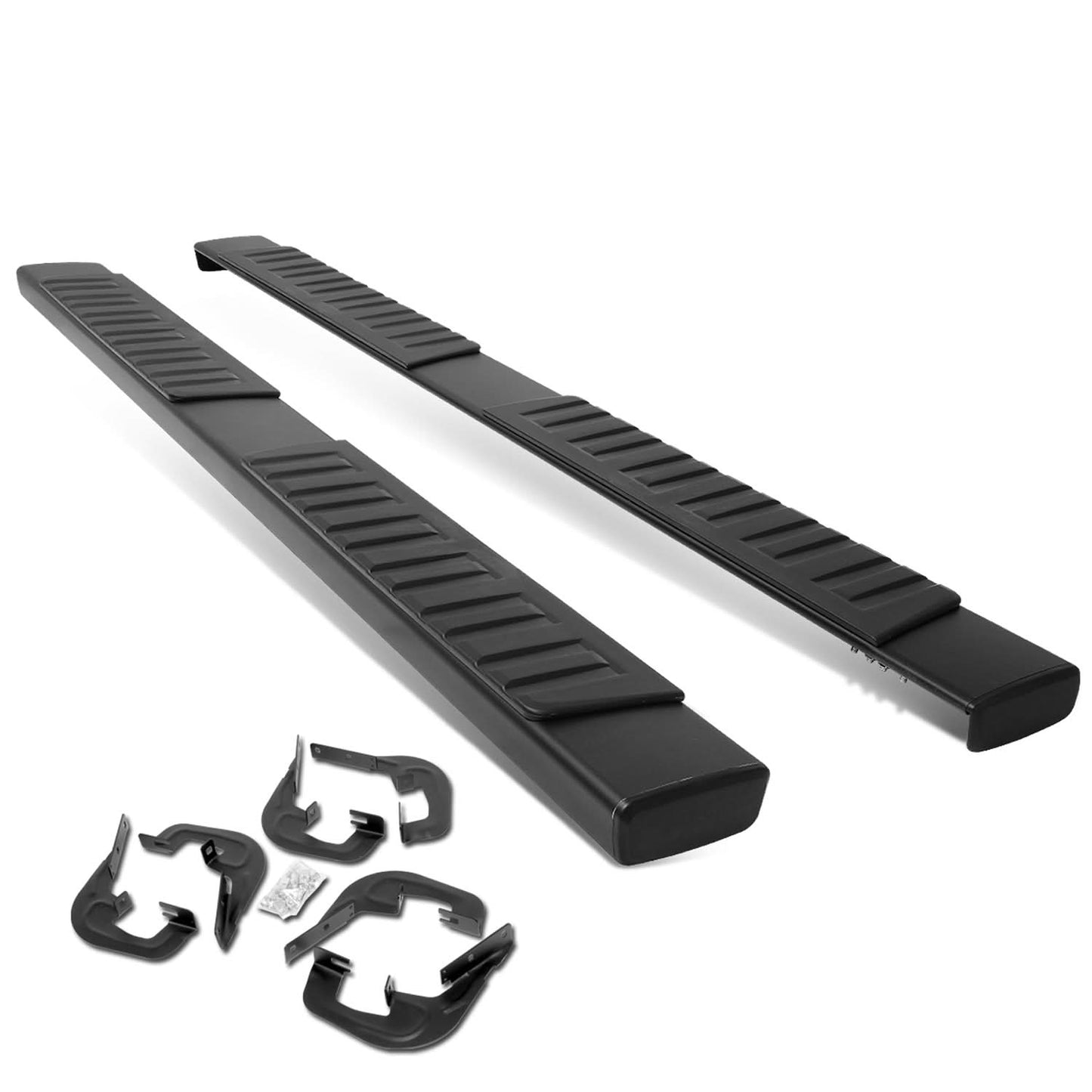 07-19 Chevrolet Silverado GMC Sierra 6" Straight Nerf Bars Aluminum