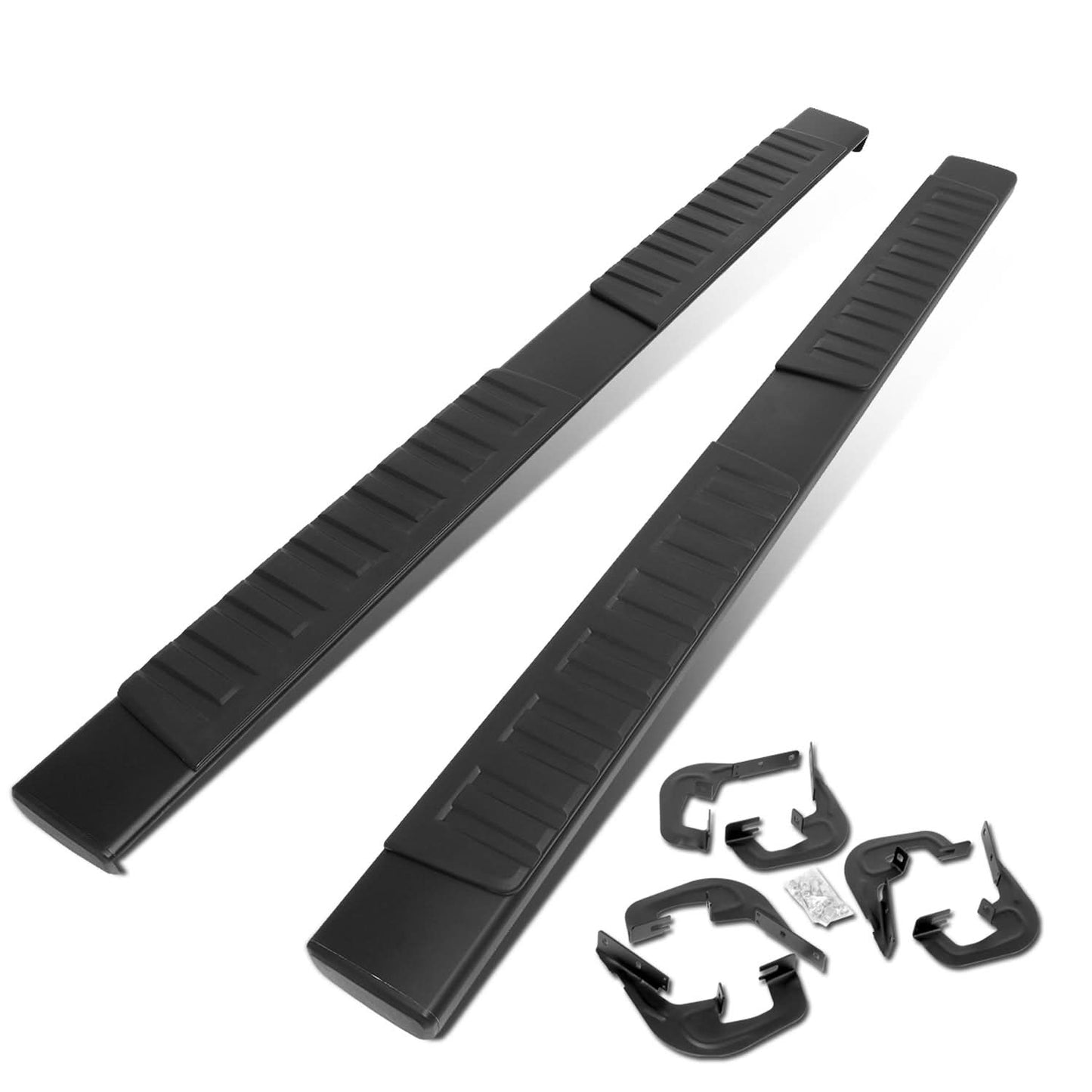 07-19 Chevrolet Silverado GMC Sierra 6" Straight Nerf Bars Aluminum