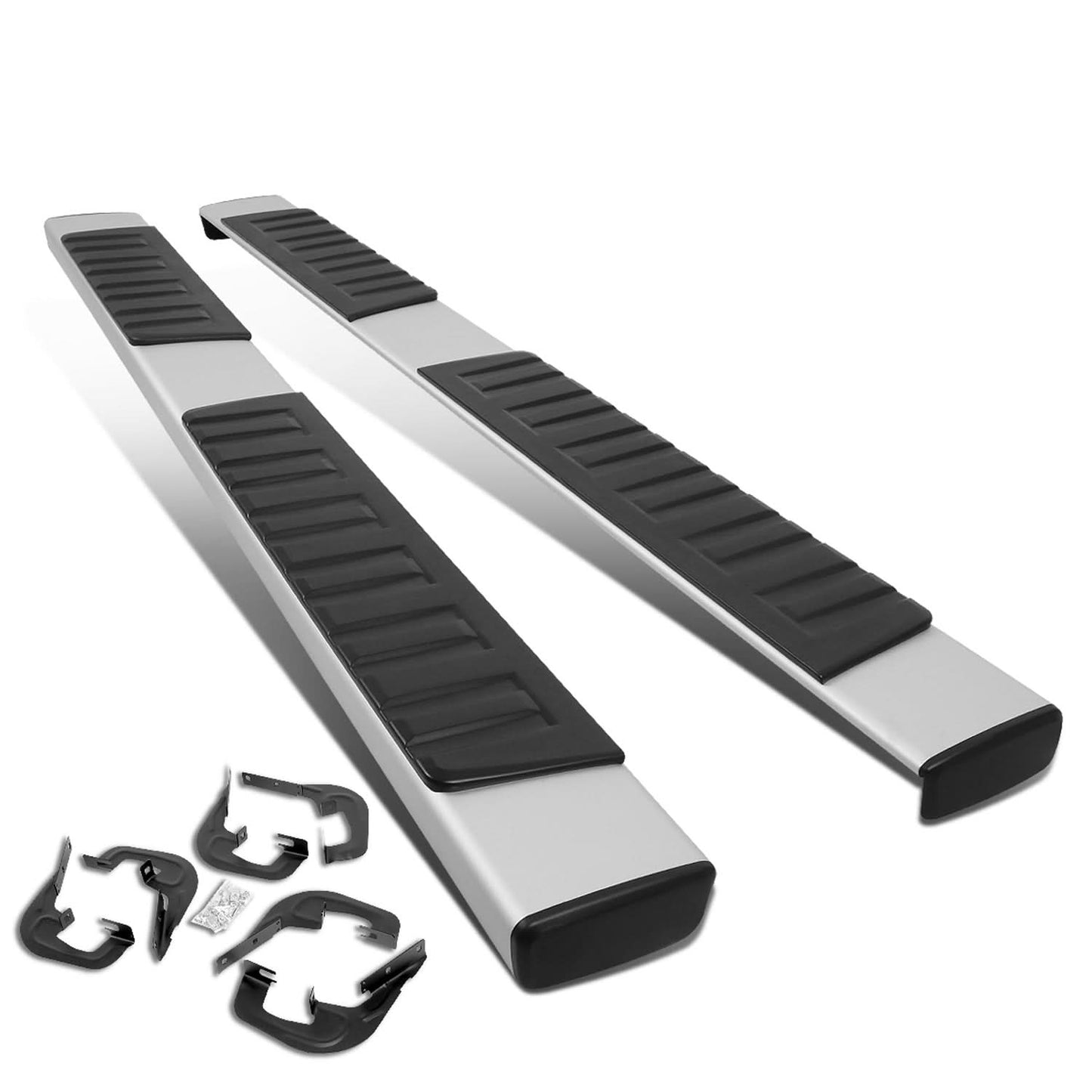 07-19 Chevrolet Silverado GMC Sierra 6" Step Bars Extended Cab Aluminum