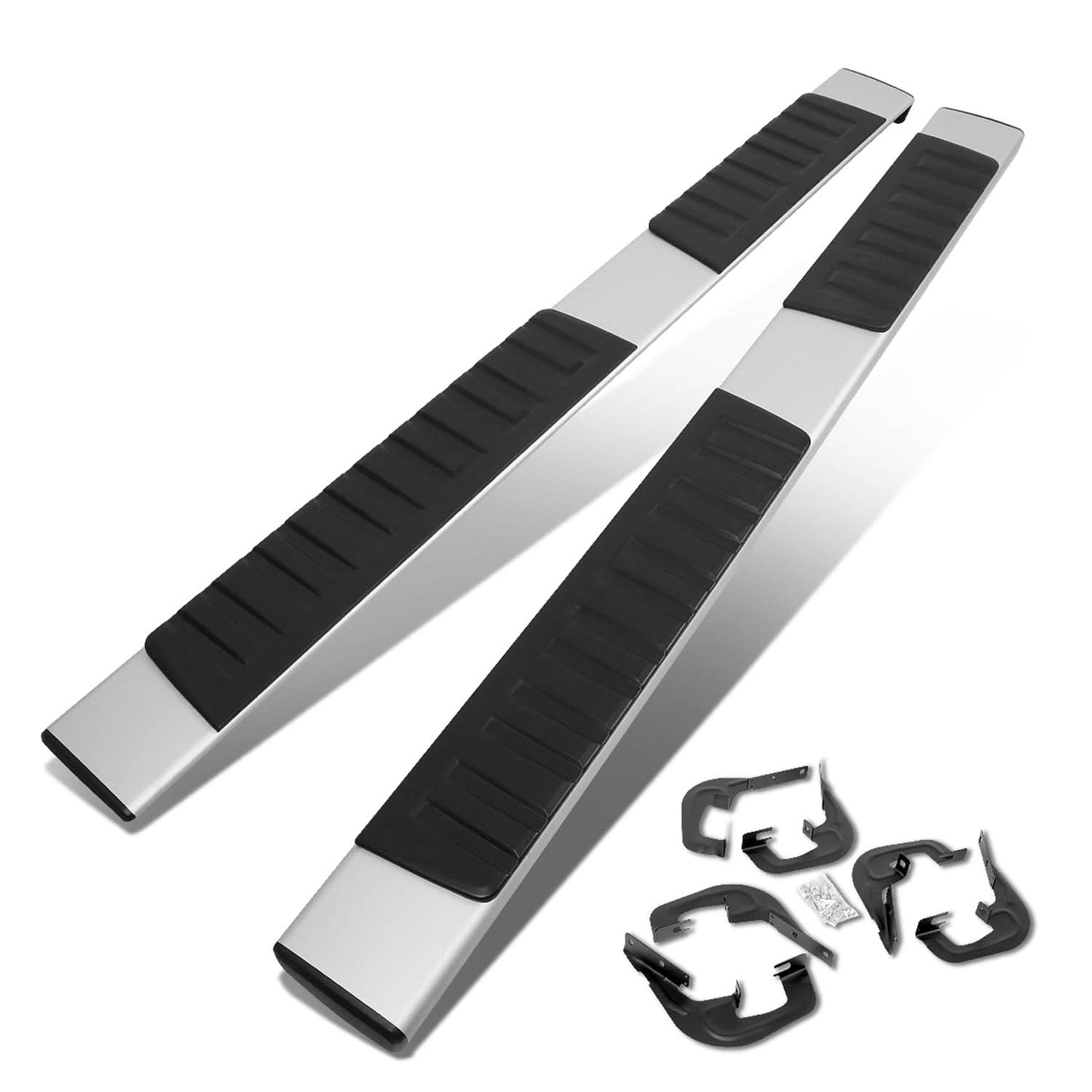 07-19 Chevrolet Silverado GMC Sierra 6" Step Bars Extended Cab Aluminum