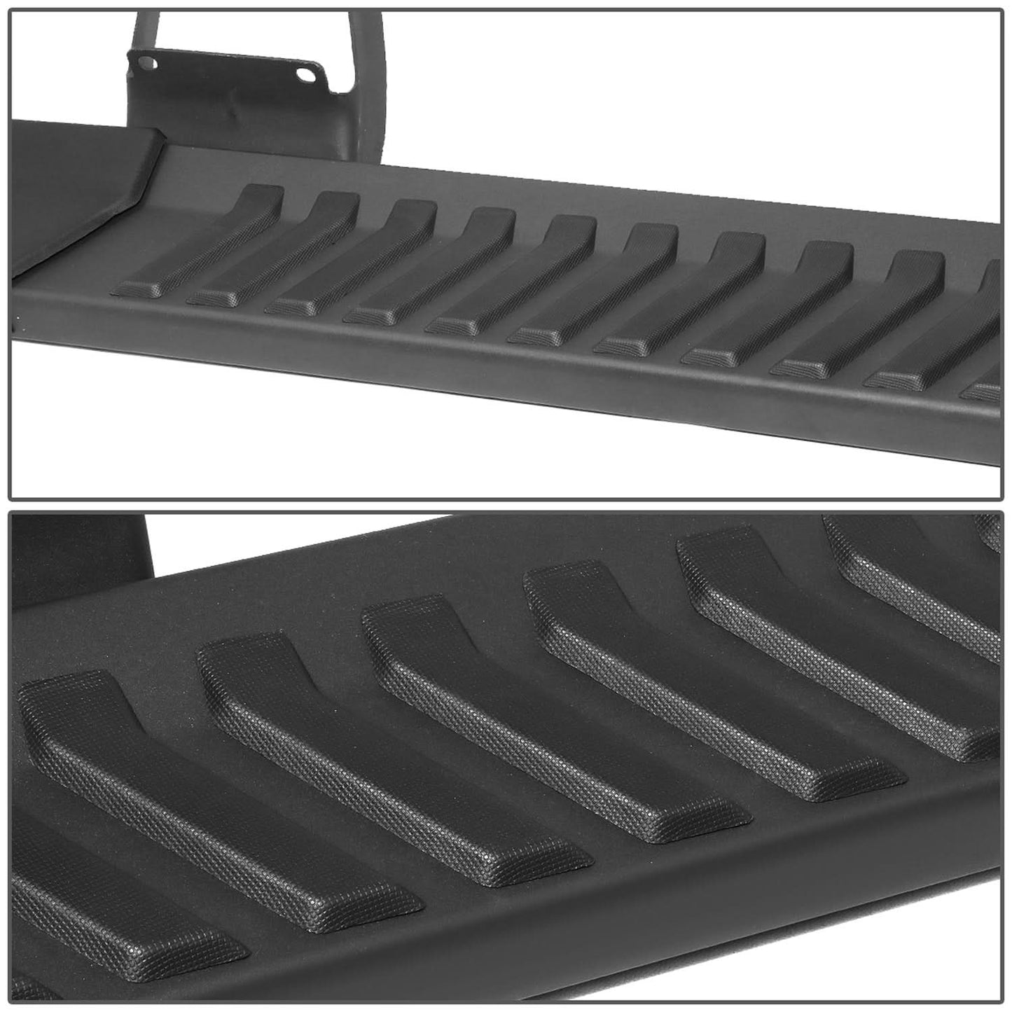 2015-2018 Ford F-150 Crew Cab 6" Oval Nerf Bar Step Bar - Black