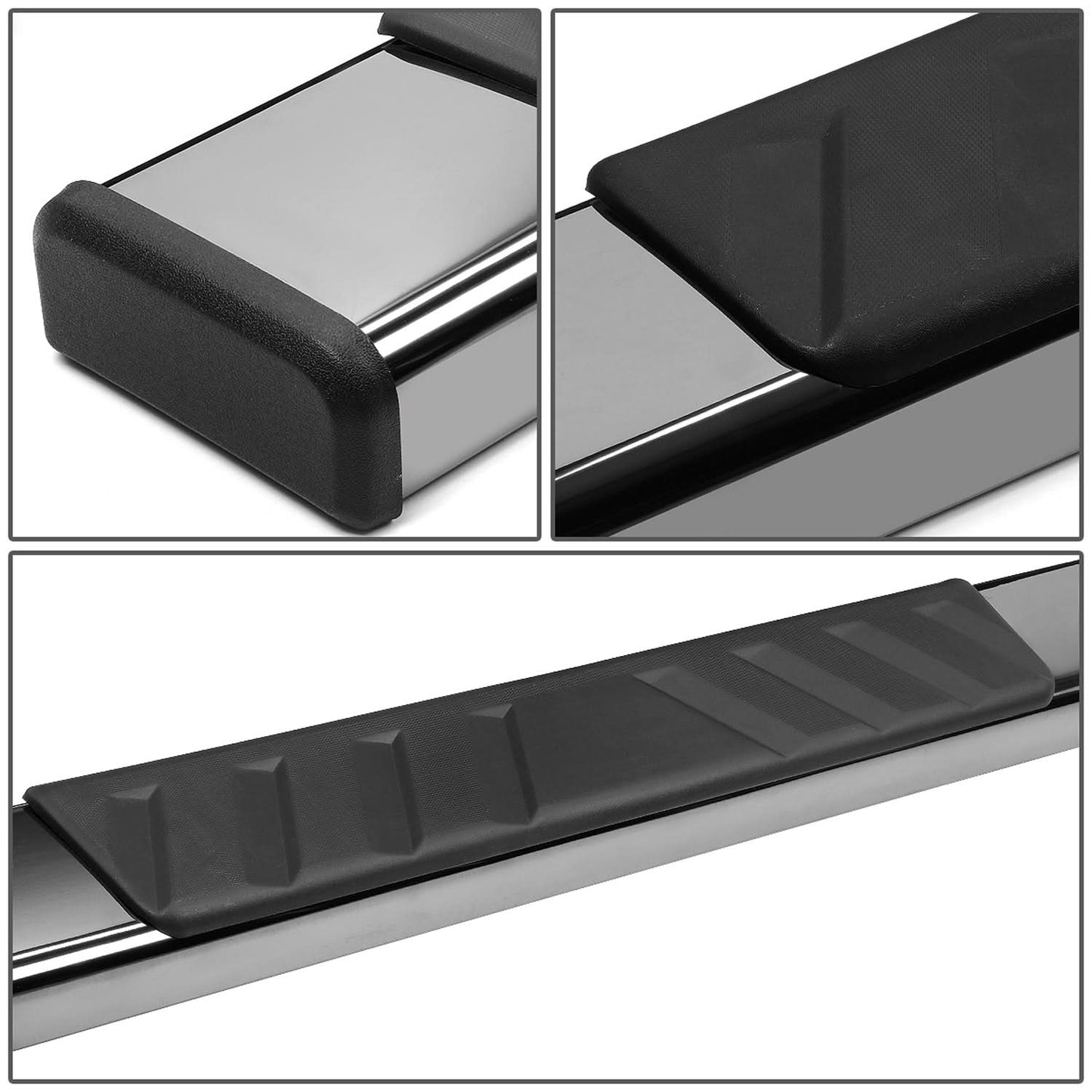 07-19 Chevy Silverado GMC Sierra 5" Oval Nerf Bar Step Bar Steel