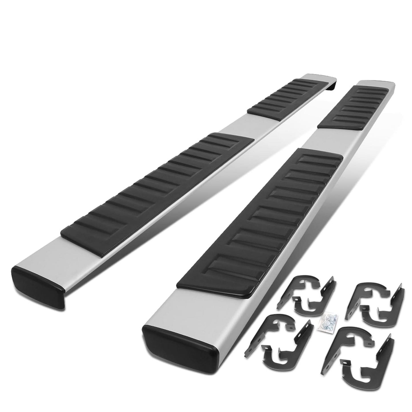 04-14 Ford F-150 Extended Cab 6 Inch Flat Board Nerf Bar Chrome