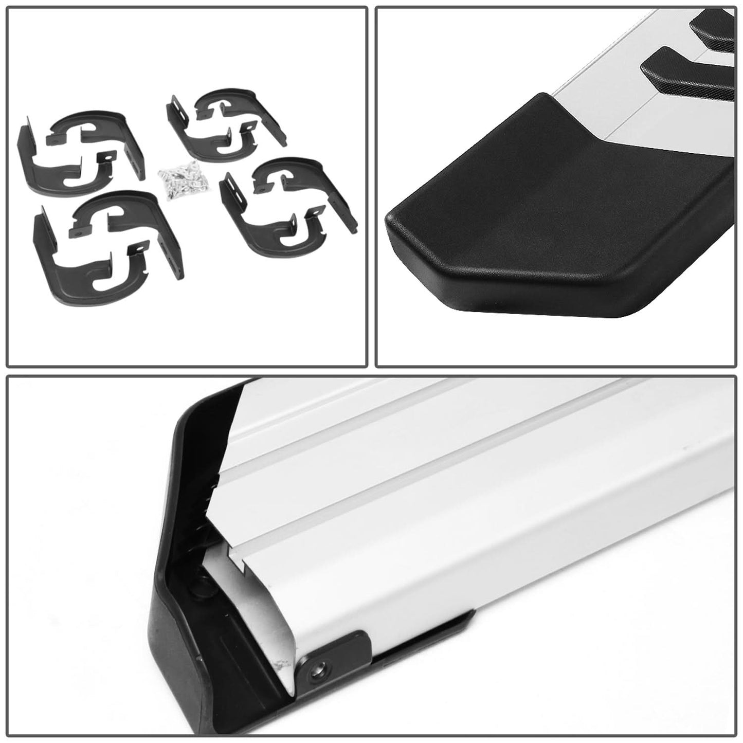 2004-2014 Ford F-150 Crew Cab 6.25" Nerf Bars - Aluminum