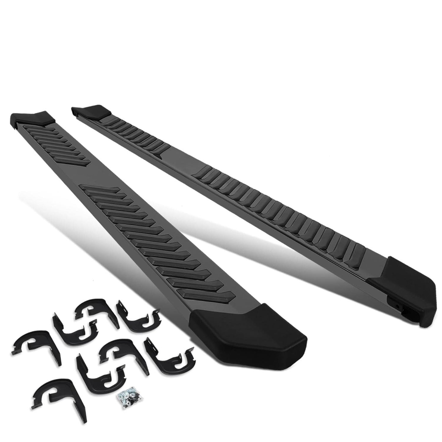 2004-2014 Ford F-150 Crew Cab 6 Inch Nerf Bars - Black