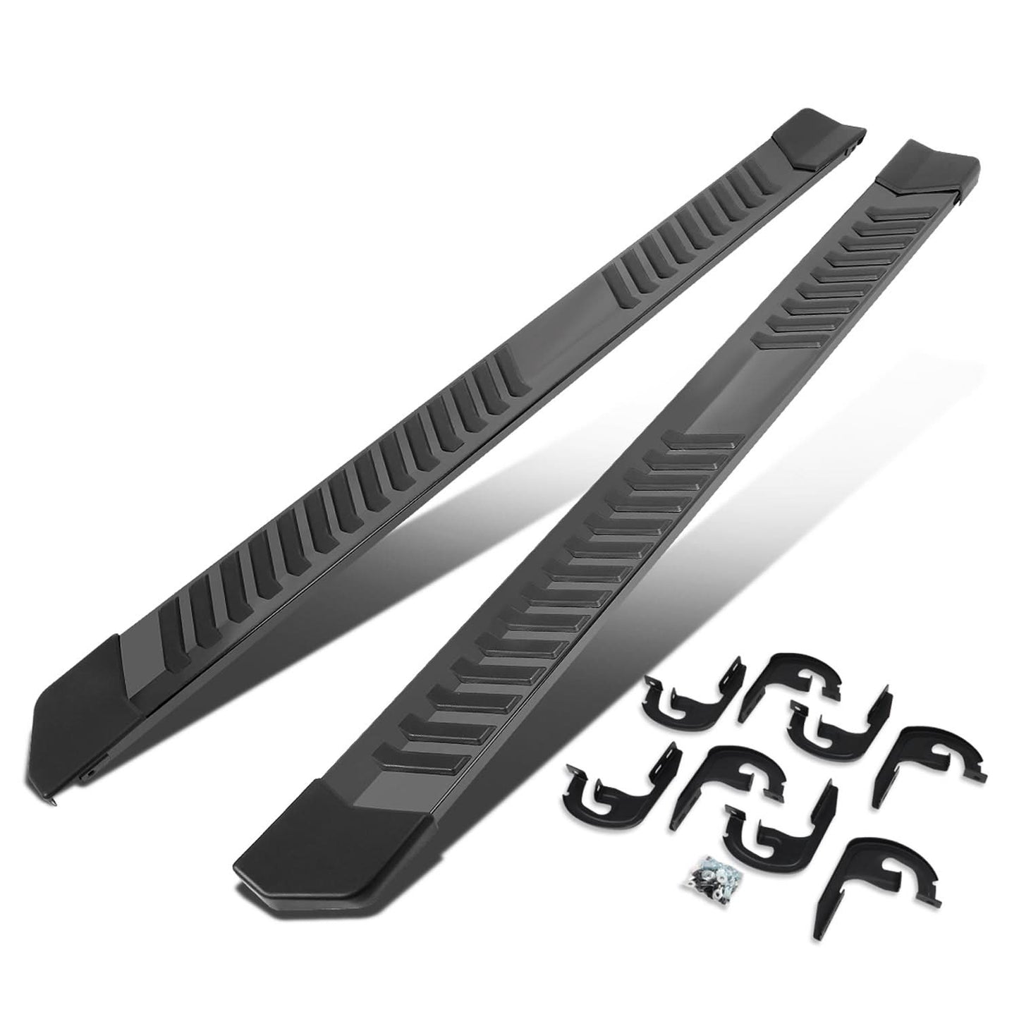2004-2014 Ford F-150 Crew Cab 6 Inch Nerf Bars - Black