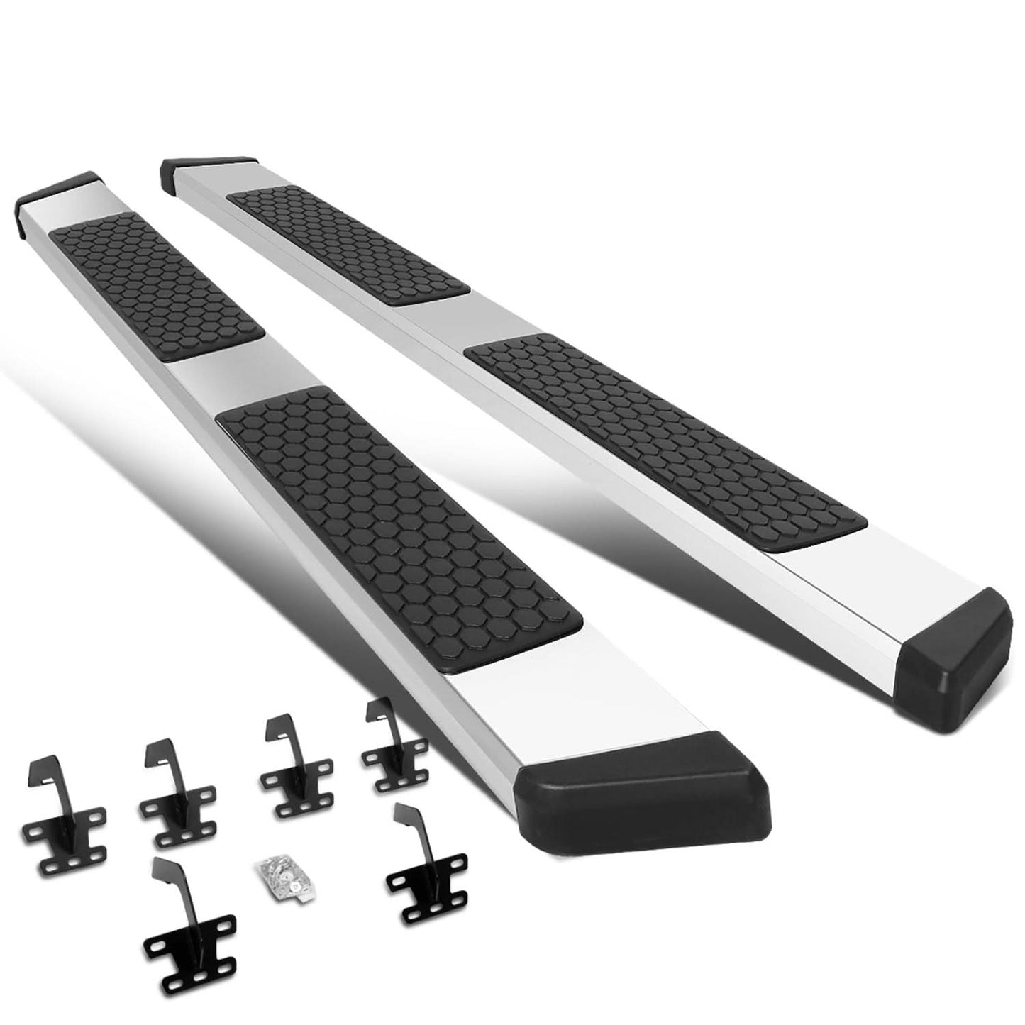 2019-2020 Dodge Ram 1500 Crew Cab 5.5" Nerf Bars - Silver