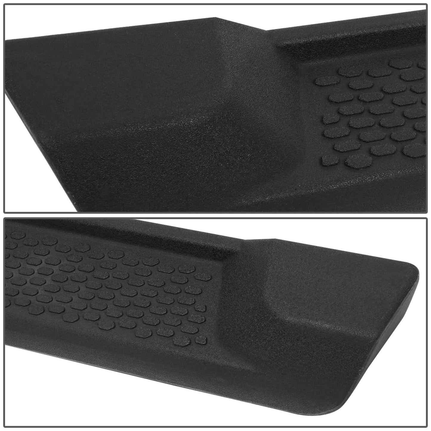 2018-2019 Jeep Wrangler 4-Door 4.5" Nerf Bars - Black