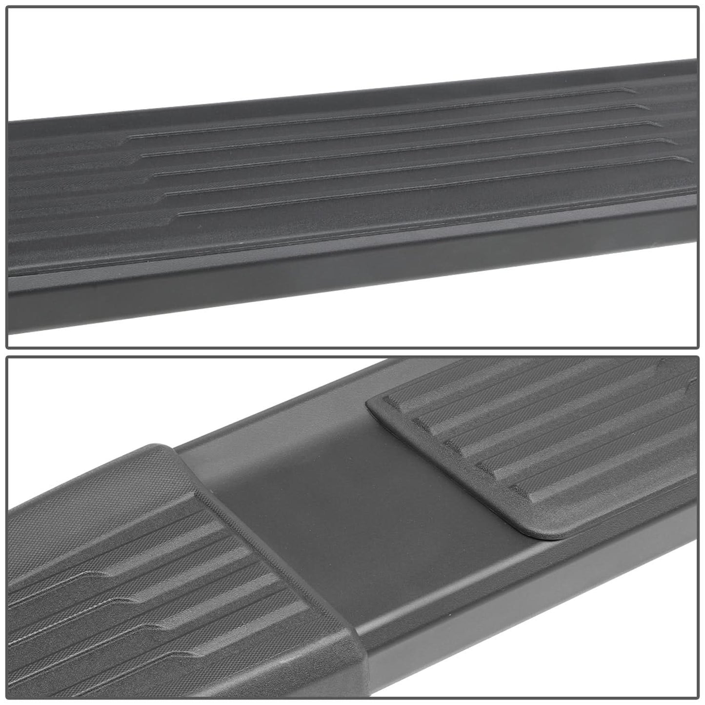 2019-2020 Chevrolet Silverado GMC Sierra 6" Crew Cab Nerf Bars Black