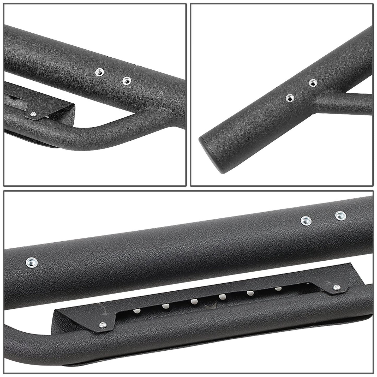 07-19 Chevrolet Silverado GMC Sierra Step Down Nerf Bars Crew Cab
