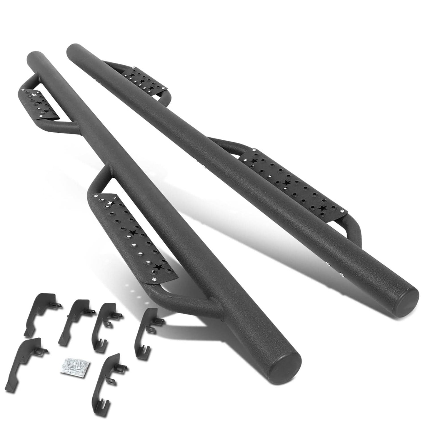 07-18 Chevy Silverado GMC Sierra Step Down Nerf Bar Extended Cab
