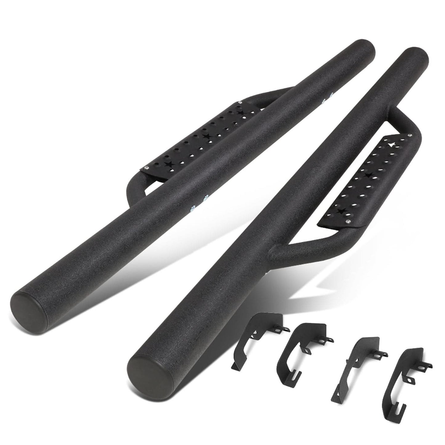 07-19 Chevrolet Silverado / GMC Sierra Step Down Nerf Bars Regular Cab