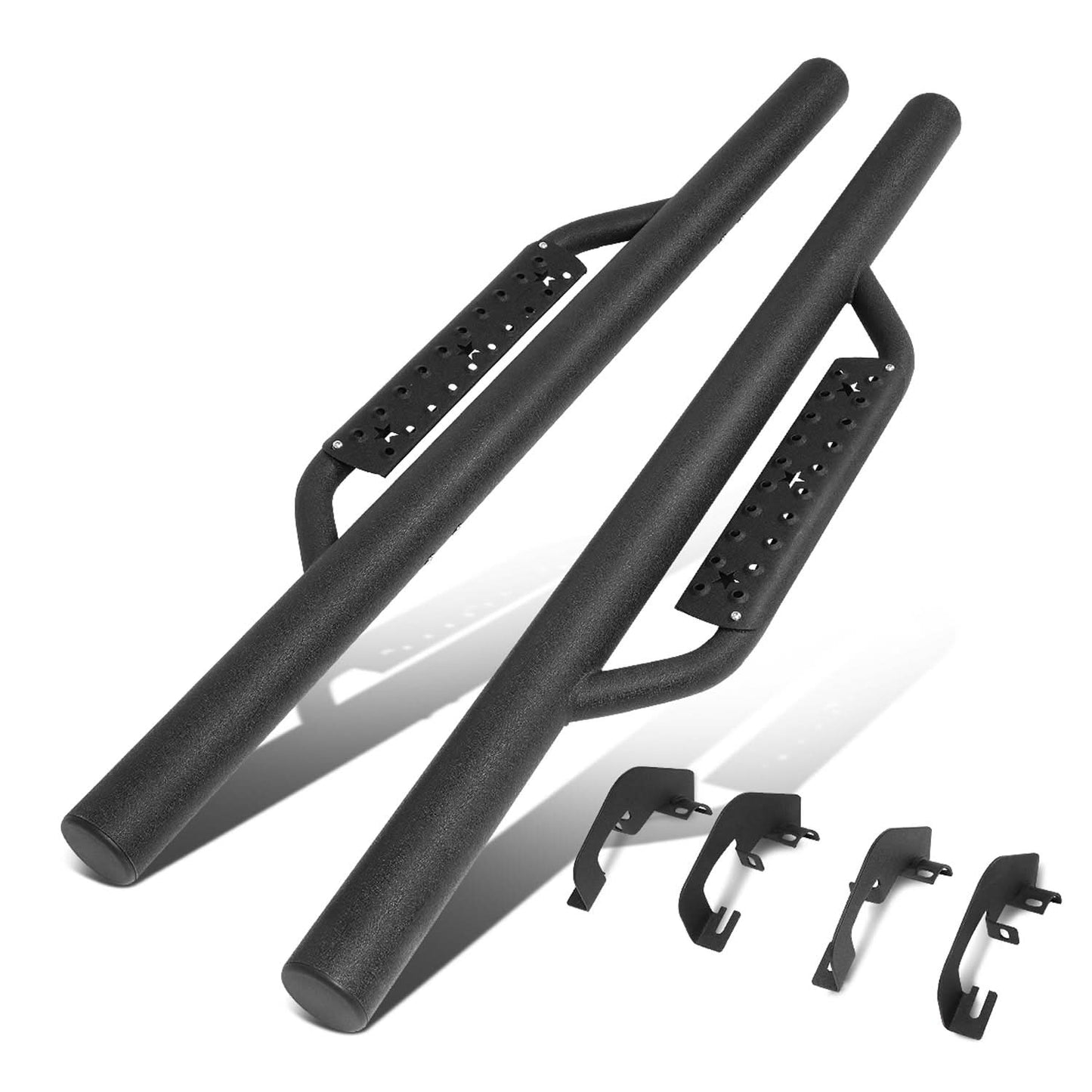 07-19 Chevrolet Silverado / GMC Sierra Step Down Nerf Bars Regular Cab