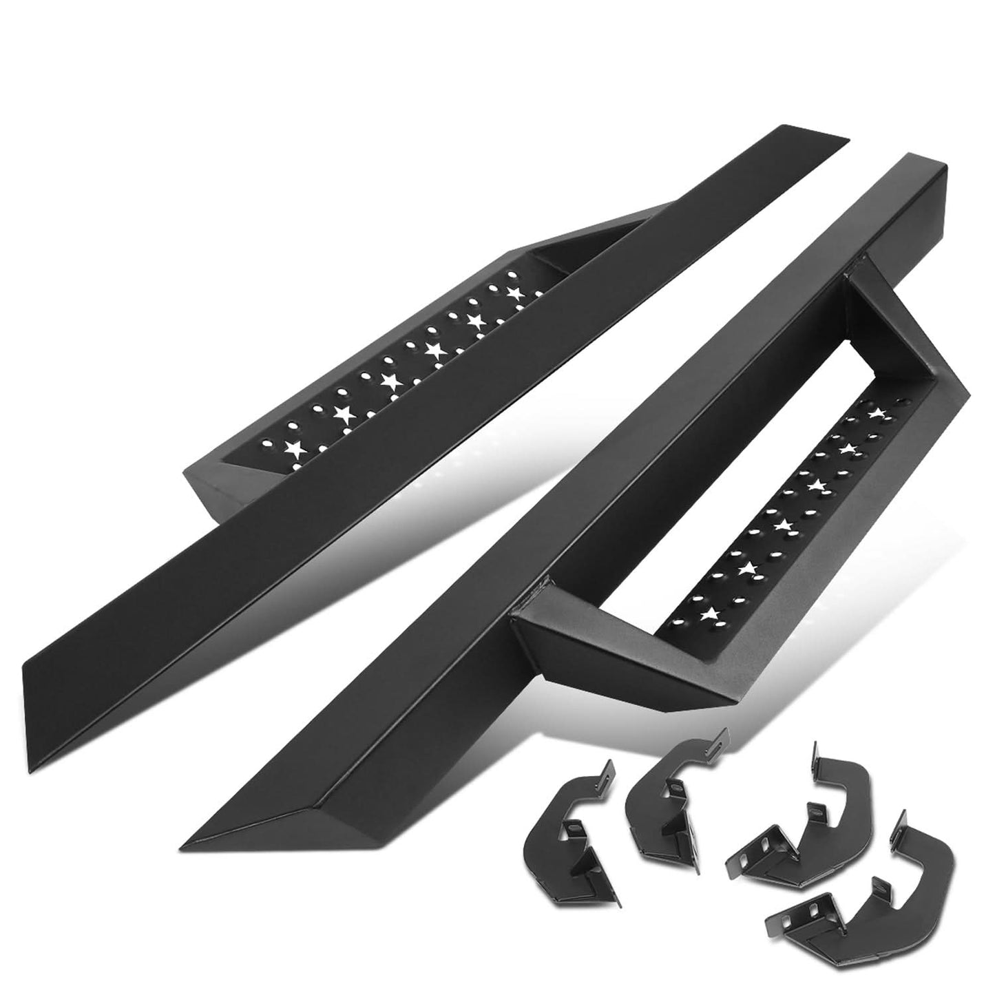 07-19 Chevy Silverado GMC Sierra Drop Down Nerf Bars - Regular Cab