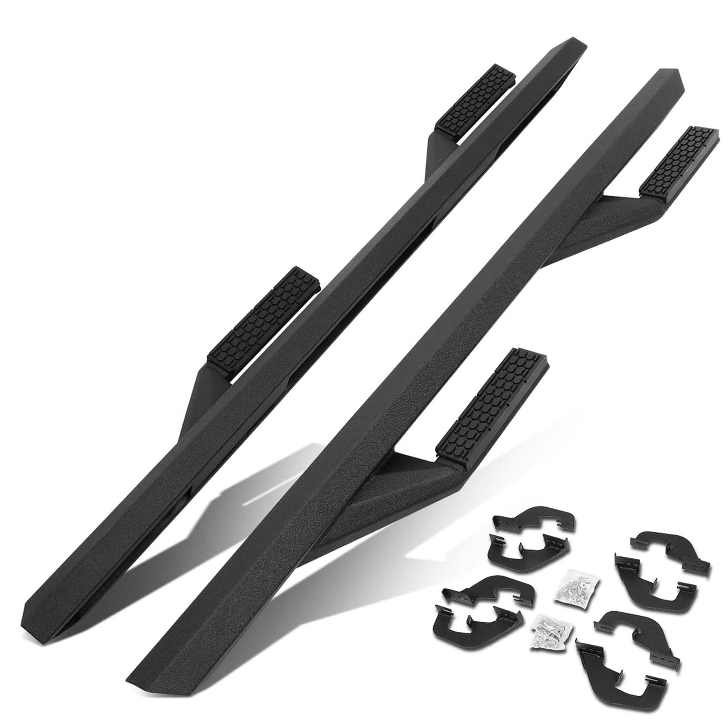 07-18 Chevy Silverado GMC Sierra Side Arm Style 3" Nerf Bar Aluminum