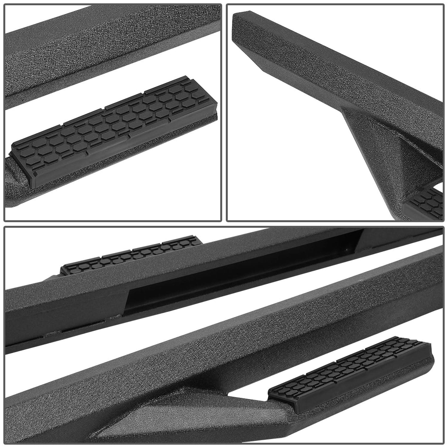 07-19 Chevrolet Silverado GMC Sierra Side Arm Style Nerf Bar Aluminum