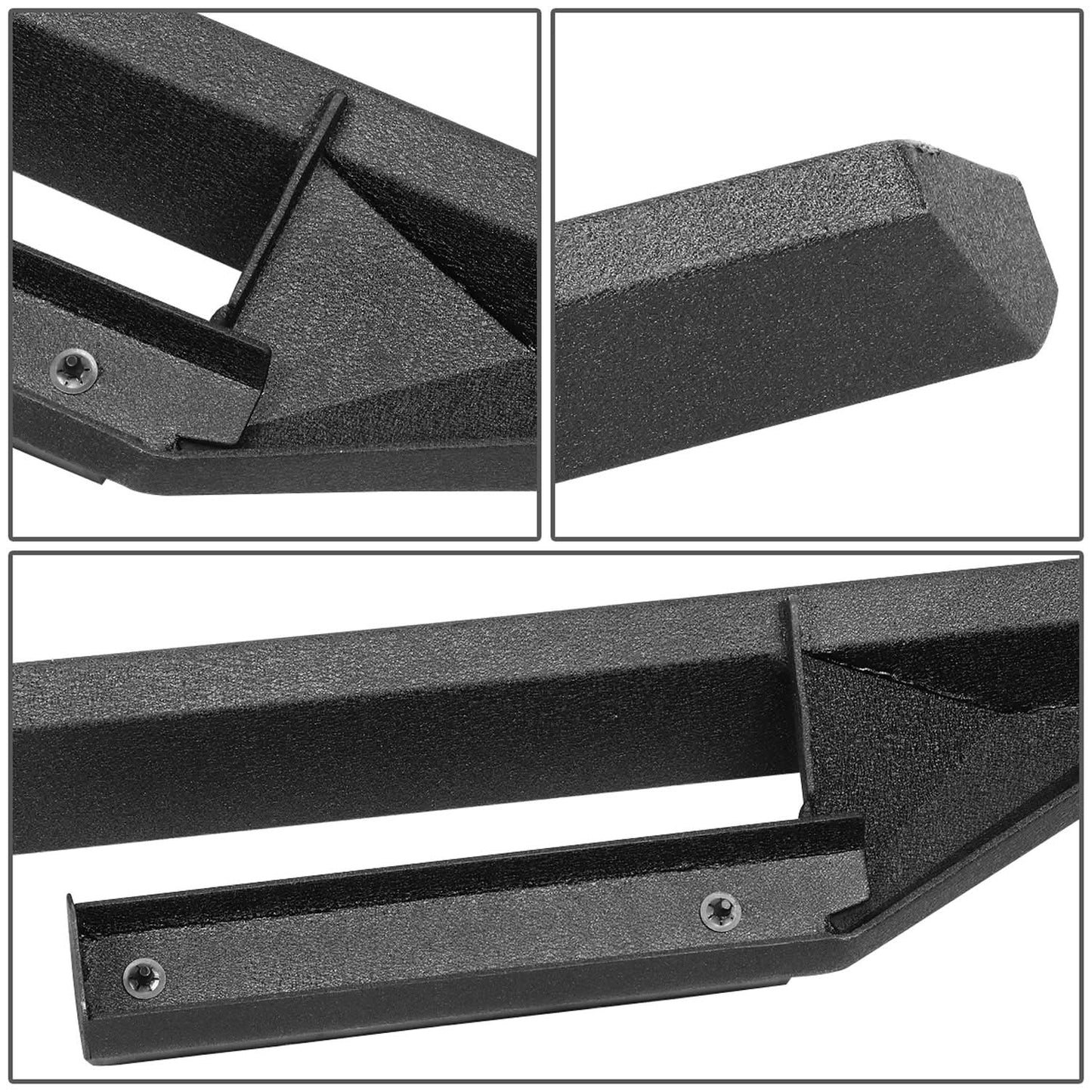 07-19 Chevrolet Silverado GMC Sierra Side Arm Style Nerf Bar Aluminum