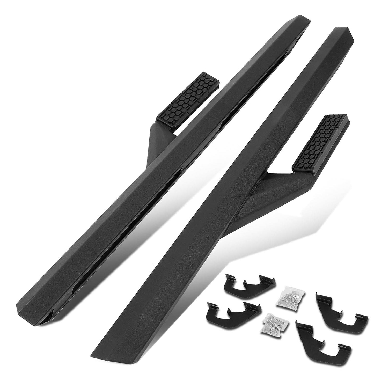 07-19 Chevy Silverado GMC Sierra Side Arm Style 3" Nerf Bar Aluminum