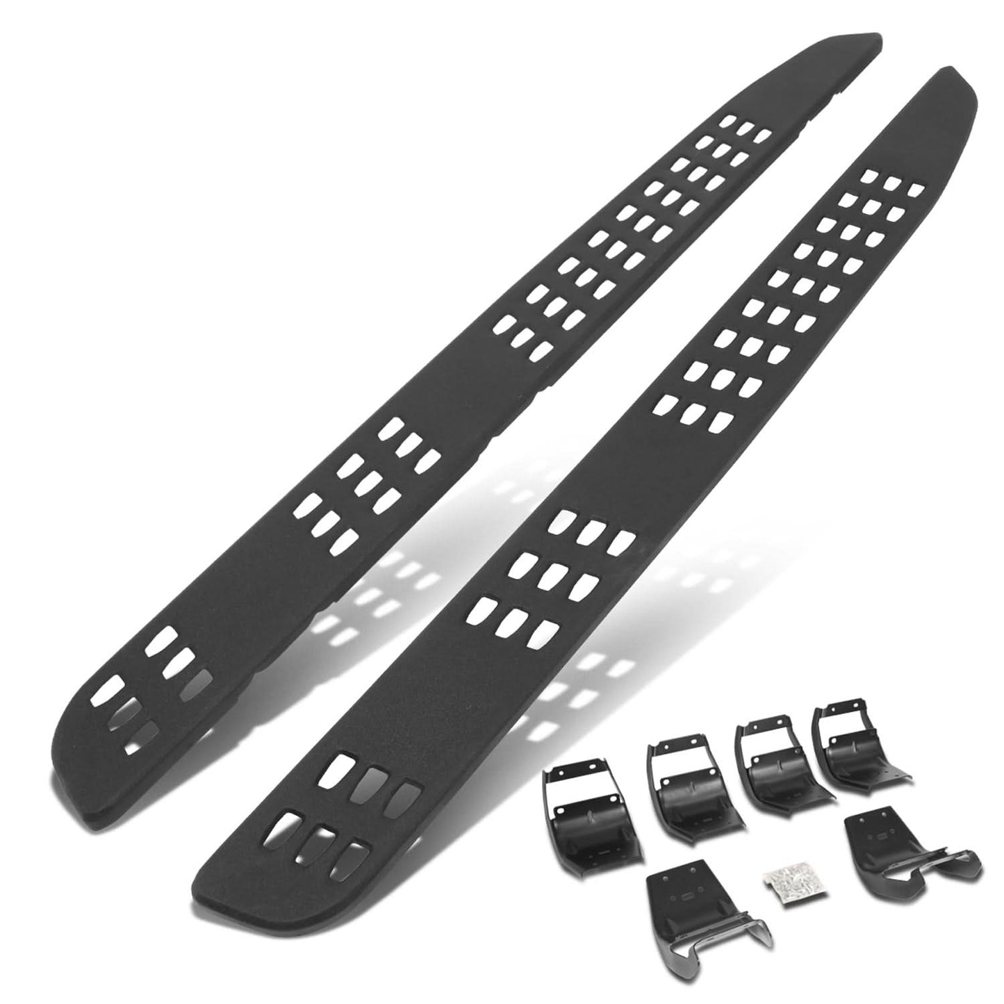 15-20 Ford F-150 / 17-20 F-250 F-350 Raptor Style Nerf Bars Crew Cab Black