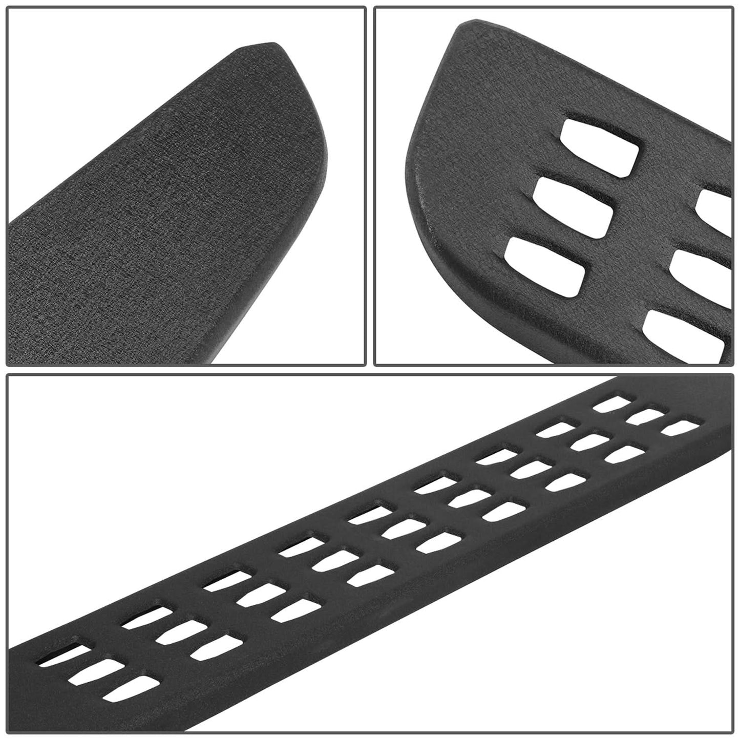 15-20 Ford F-150 / 17-20 F-250 F-350 Raptor Style Nerf Bars Crew Cab Black