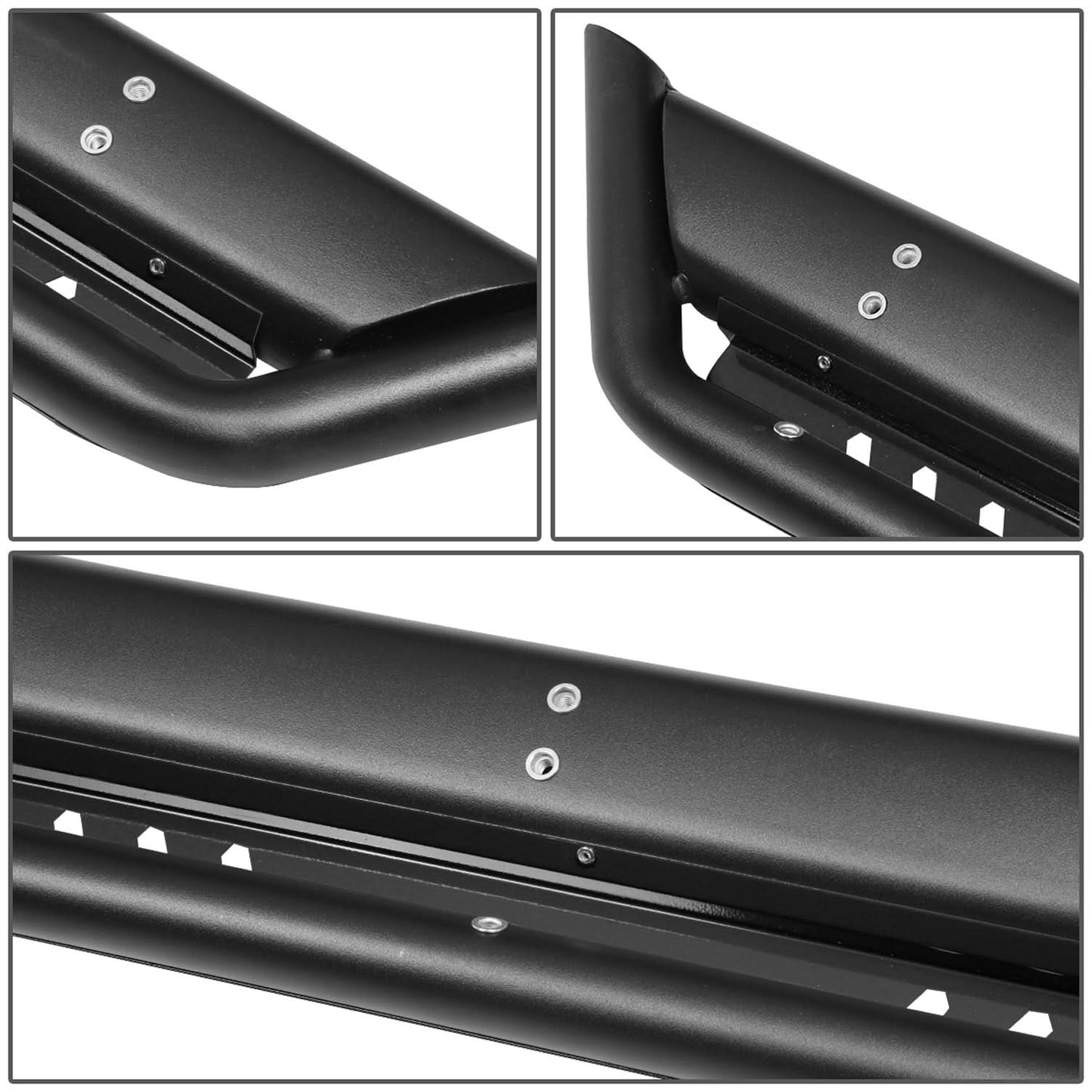 2018-2020 Jeep Wrangler JL Unlimited 4-Door Nerf Bar Step Bar Black