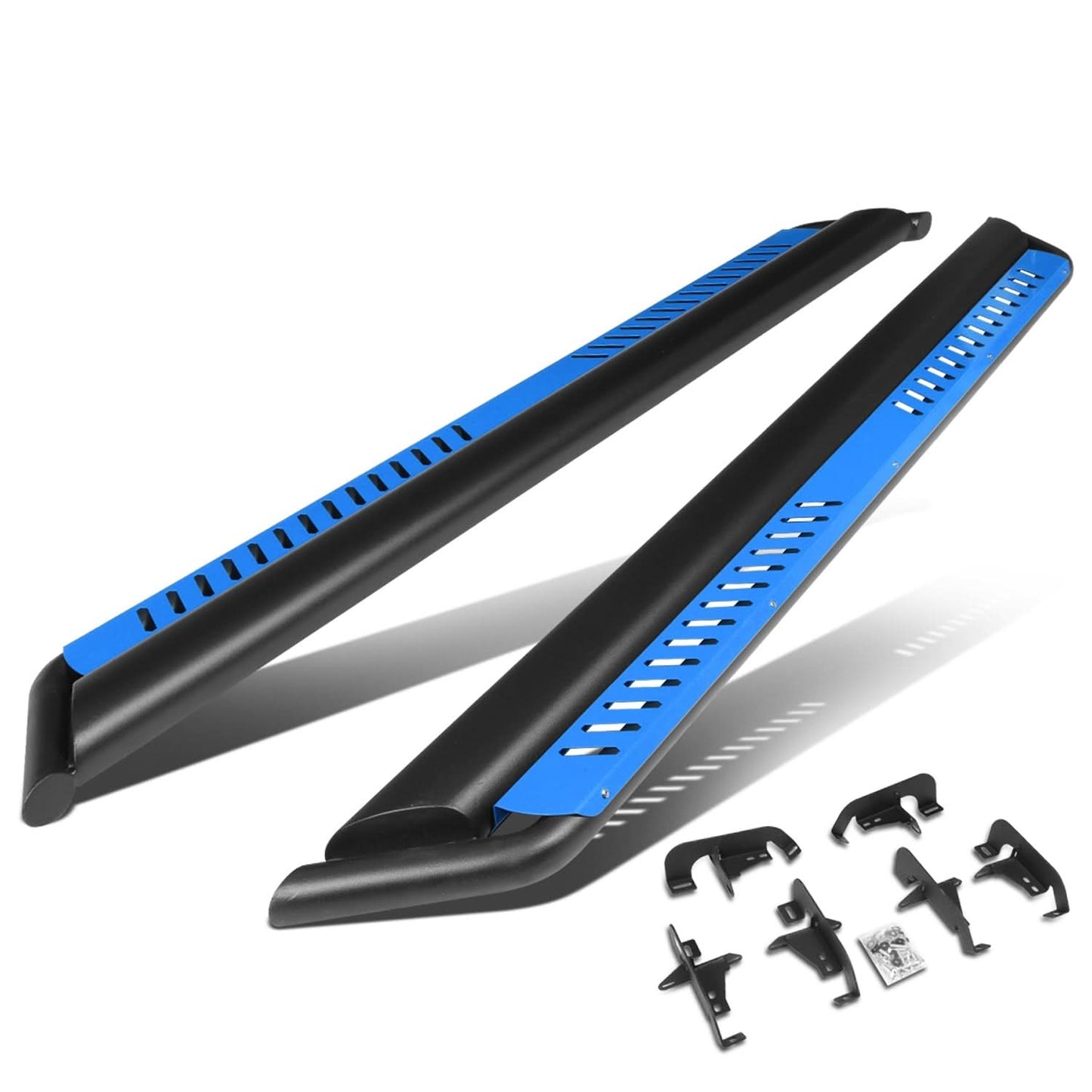 2018-2020 Jeep Wrangler JL Unlimited Blue Nerf Bars Step Bars