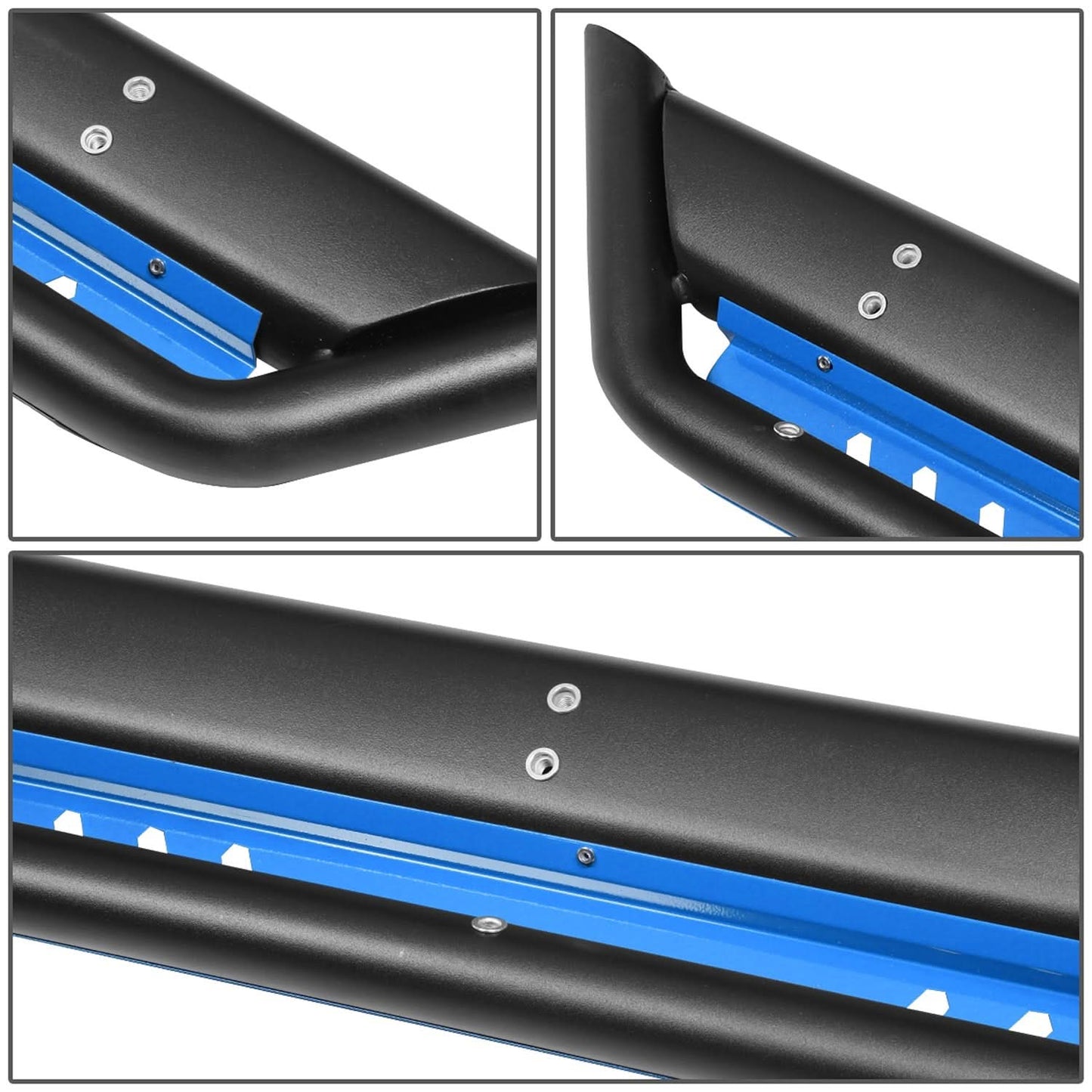 2018-2020 Jeep Wrangler JL Unlimited Blue Nerf Bars Step Bars
