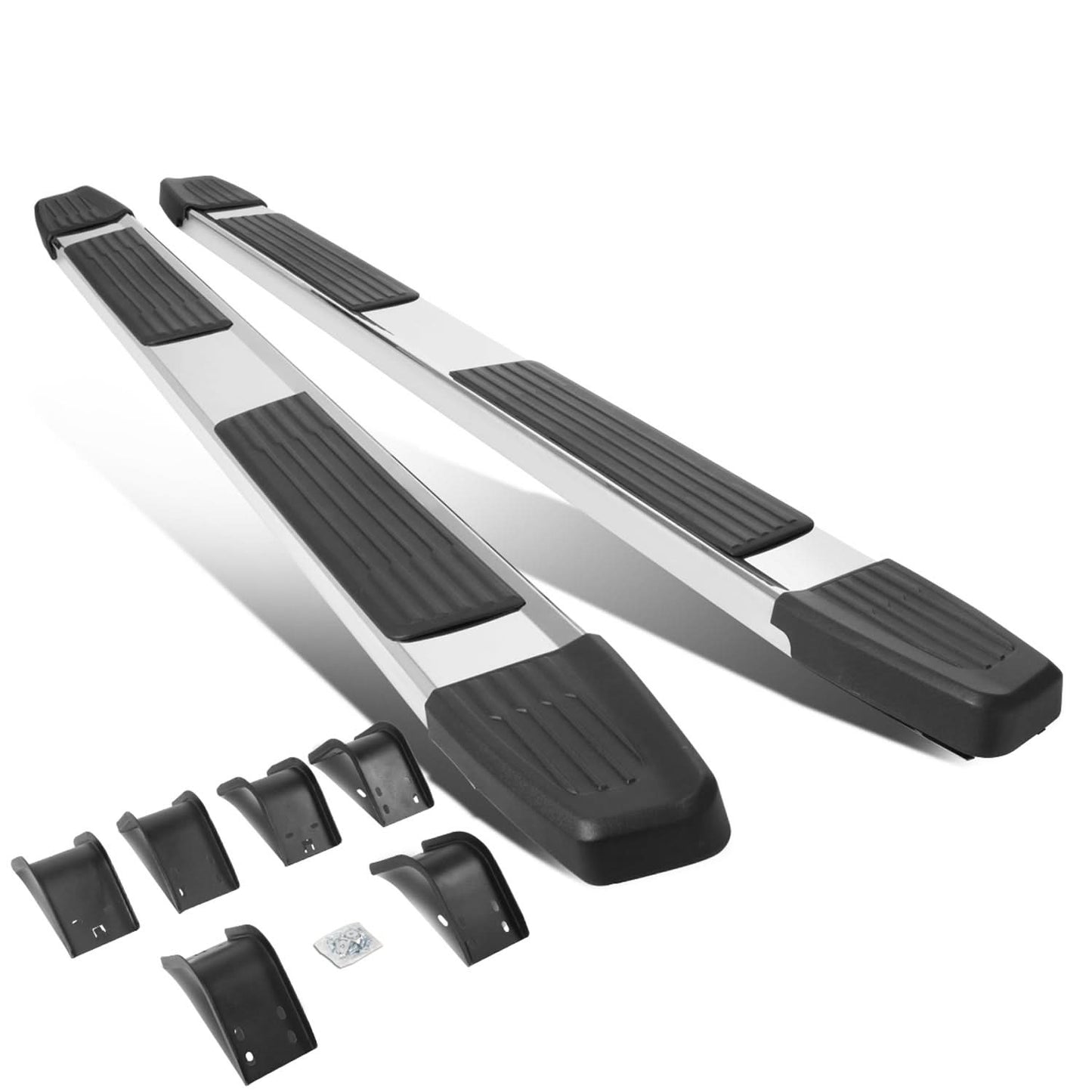 09-20 Dodge Ram 5.25" Chrome/Black Nerf Bars - Crew Cab