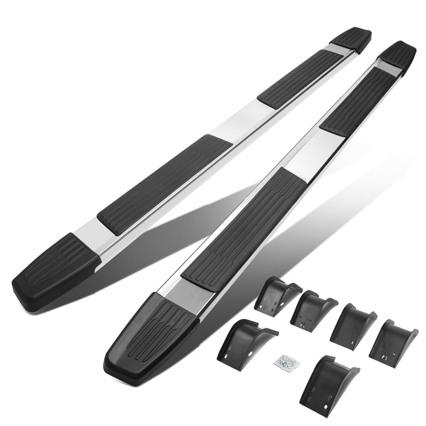 09-20 Dodge Ram 5.25" Chrome/Black Nerf Bars - Crew Cab