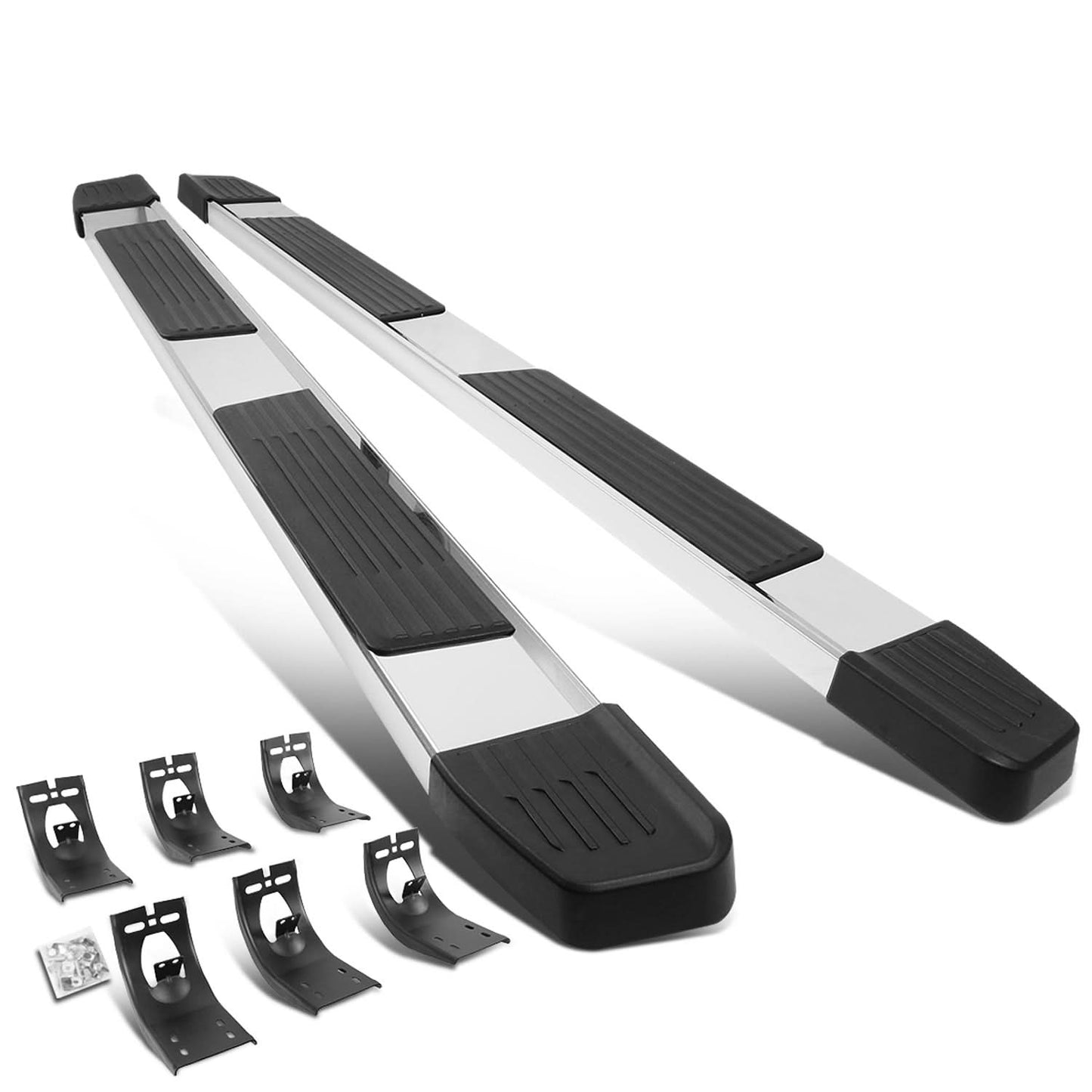 09-20 Dodge Ram 1500/2500/3500 Crew Cab 5.25" Nerf Bars Chrome/Black