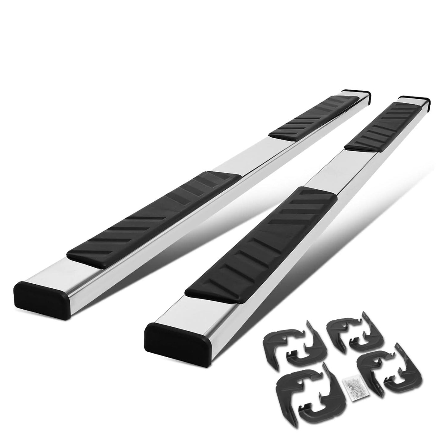 2019-2020 Chevrolet Silverado GMC Sierra 5" Nerf Bar Step Bar Chrome
