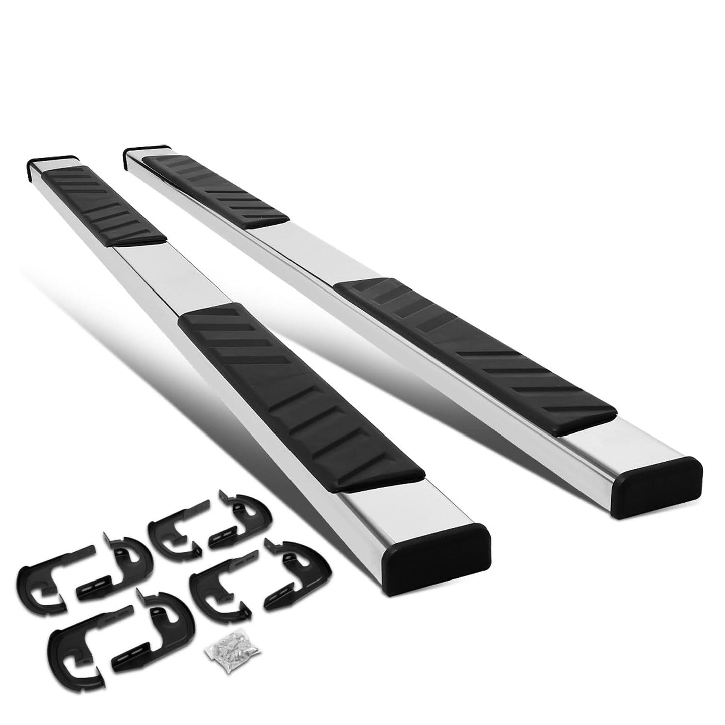 04-14 Ford F-150 Crew Cab 5" Nerf Bars - Chrome/Black