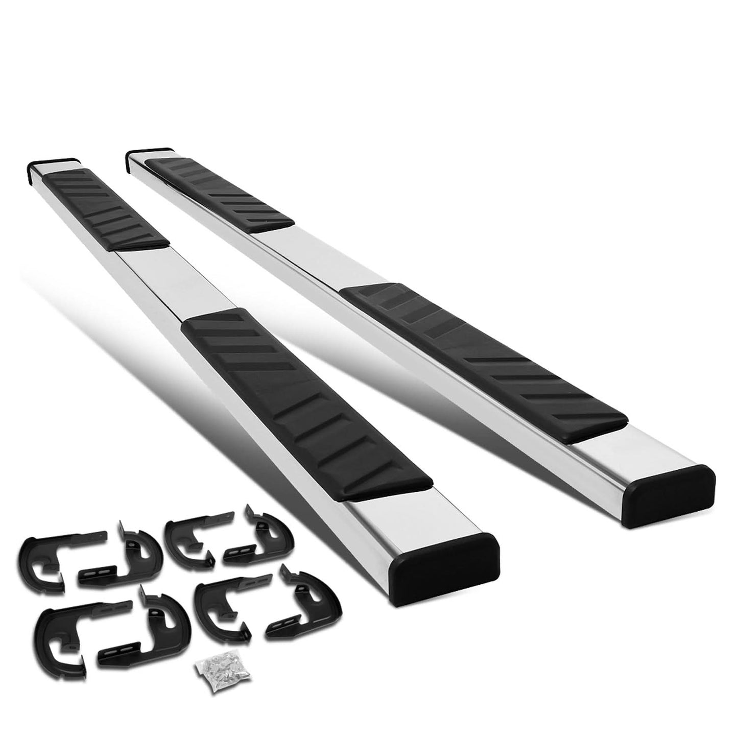 04-14 Ford F-150 / 05-10 F-250 Super Duty 5" Nerf Bars - Chrome/Black