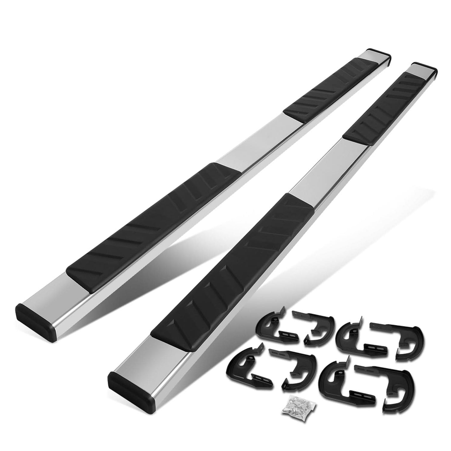 04-14 Ford F-150 / 05-10 F-250 Super Duty 5" Nerf Bars - Chrome/Black