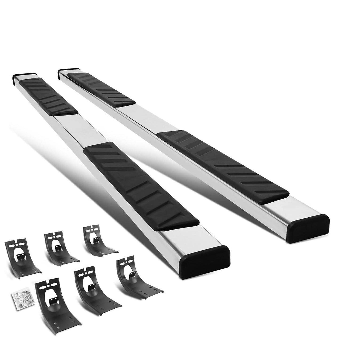 09-18 Dodge Ram 1500 / 11-20 Ram 2500 3500 5" Nerf Bars Chrome/Black